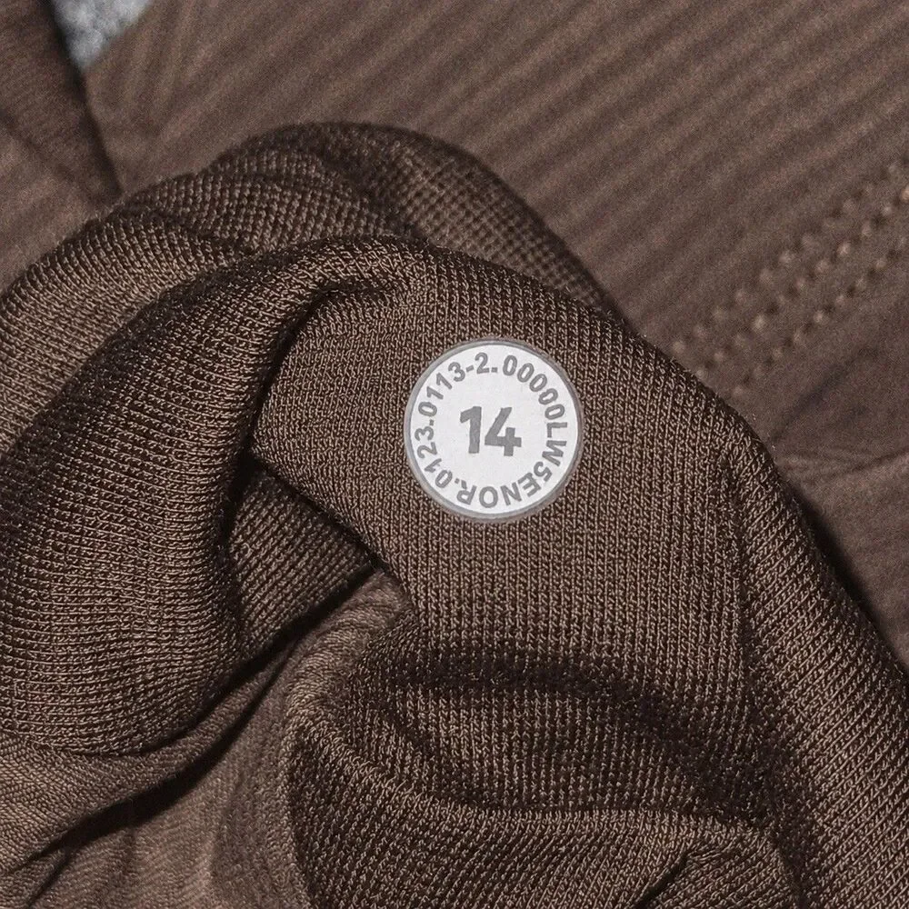 Lululemon Dance Studio Mid-Rise Pants Women 14 Walnut Crunch Brown 31”